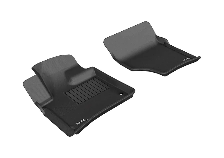 3D MAXpider Kagu 1st Row Floormat For 07-15 Audi Q7 - Black